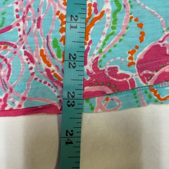 Lilly Pulitzer Hartley Tank Jellies Be Jammin Print Small EUC - Picture 8 of 9